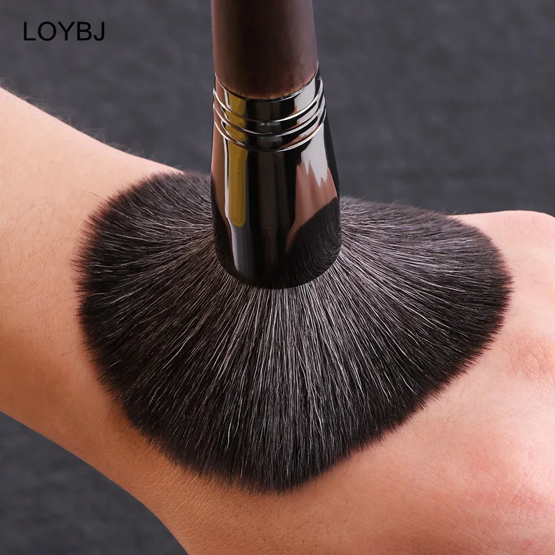 LOYBJ Natural Goat Hair Makeup Brushes Set Powder Foundation Blush Make Up Brush Cosmetic Eyebrow Eyeshdow Blending Maquillage