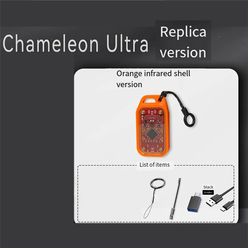 

【Livraison Rapide】Устройство чтения смарт-чипов RFID J8a Chameleon Ultra Card Reader для 125K 13,56M ID IC Card