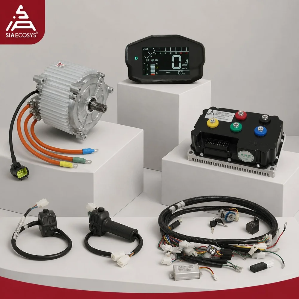 Mid Drive Motor Kit 72V 5000W - Kompletny zestaw do konwersji z silnikiem