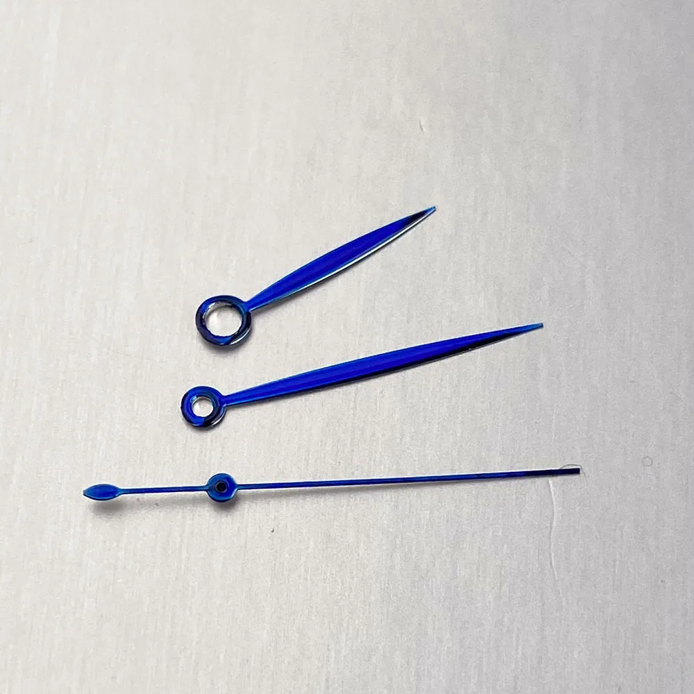 

Tandorio New Dark Blue NH35atch Hands Needles fit NH35 NH36 NH38 Automatic Movement Watch Accessories No Luminous Watch Parts