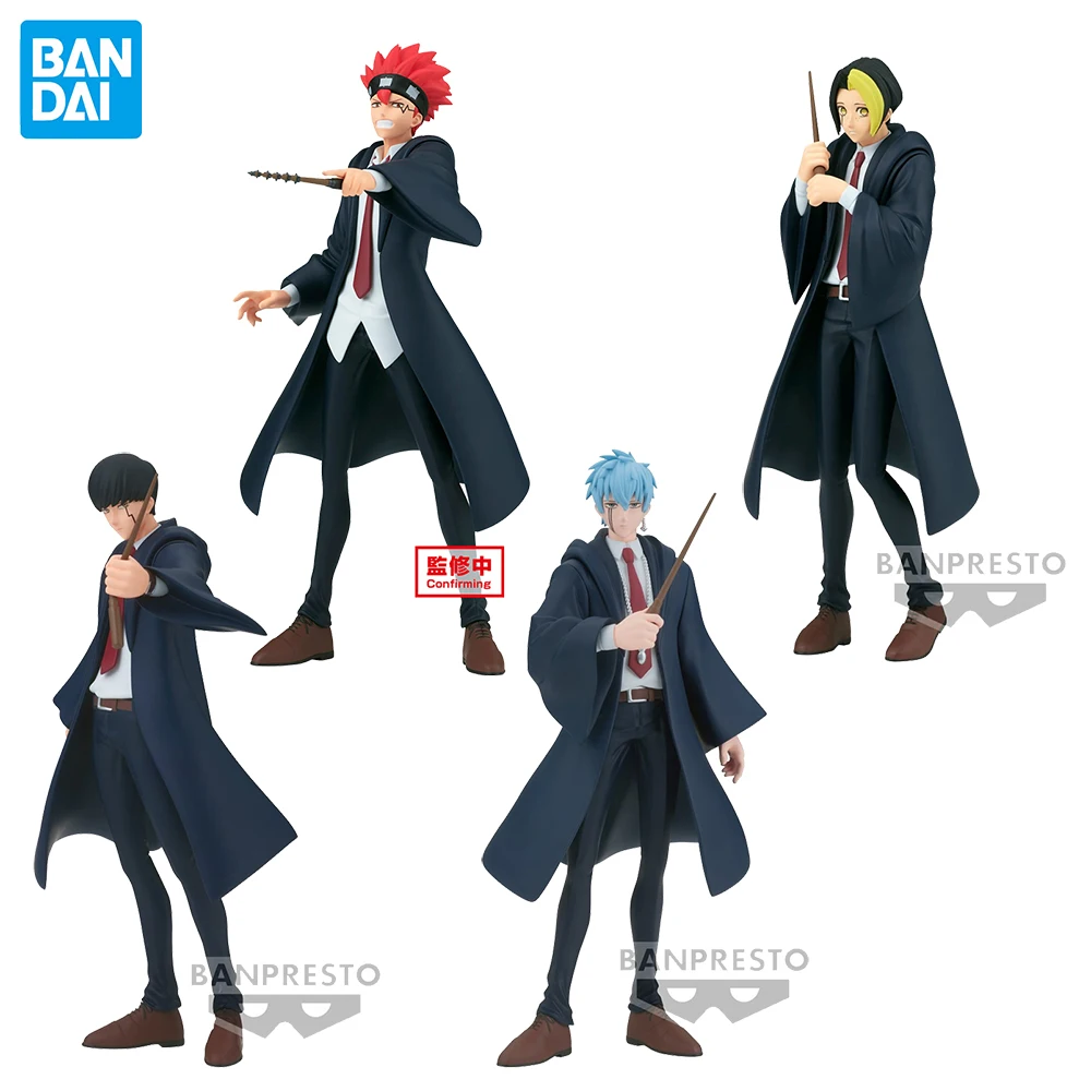 In Stock Banpresto DXF Dot Barrett & Finn Ames & Mash Burnedead & Lance Crown (Mashle) Anime Action Figure Collection Model Toys