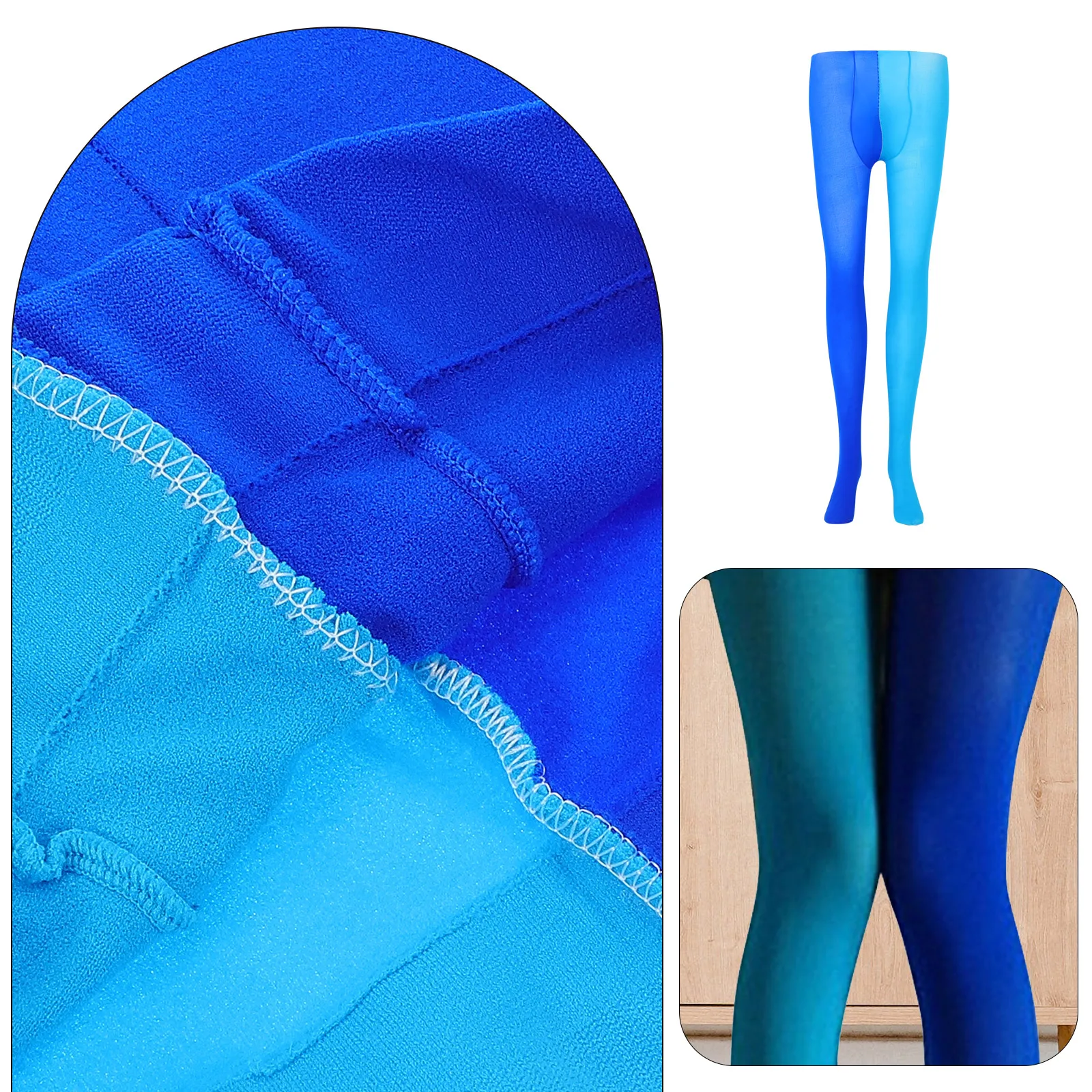 

2PCS Colorful Silk Stockings for Women Halloween Pantyhose Candy Color Tights Party Elastic Legwear Fashion Women's Socks