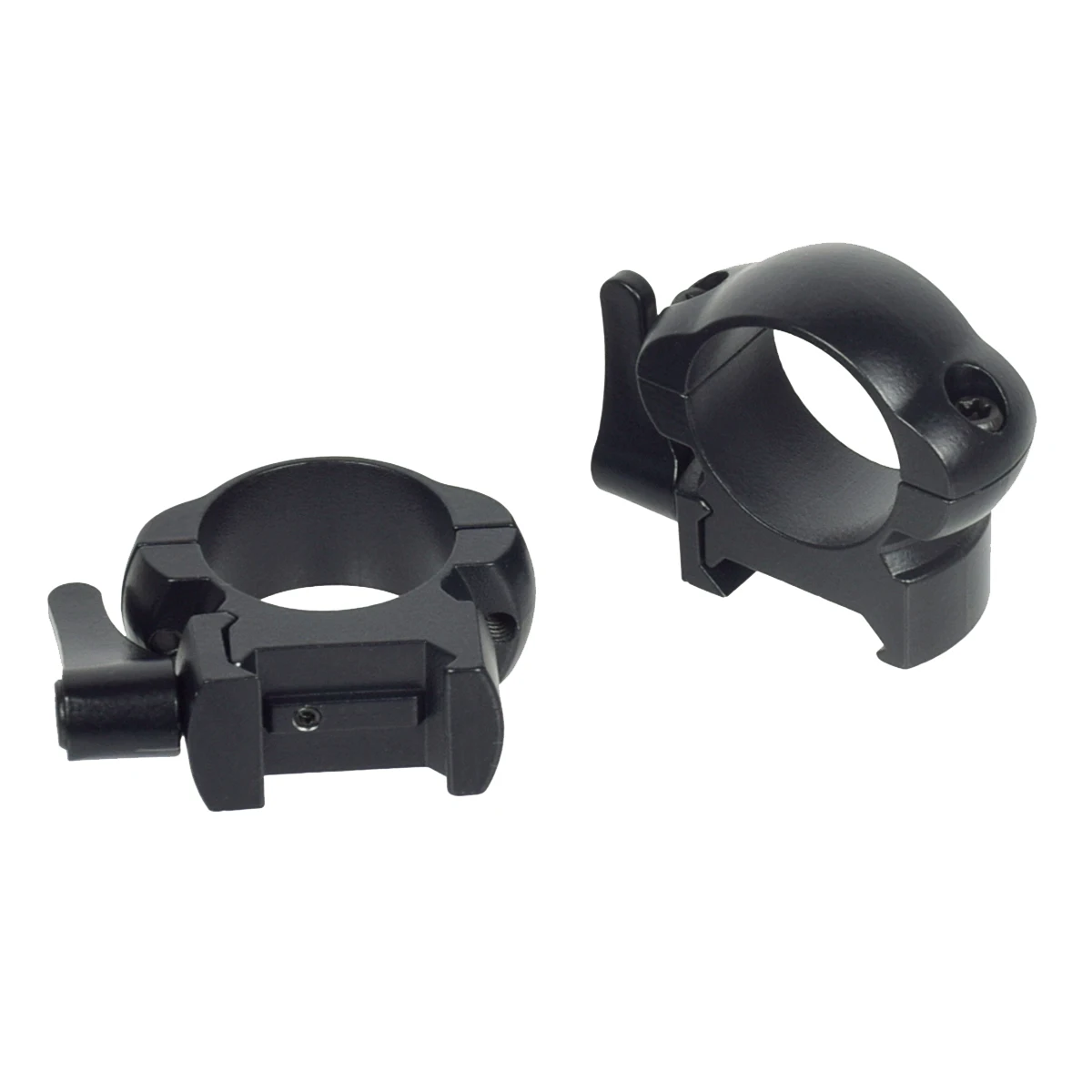 2 Pcs QD Diameter 25.4mm 30mm Tactical Hunting Sight Scope Mount Ring Level Durable And Firm Universal 20mm Picatinny Accessory