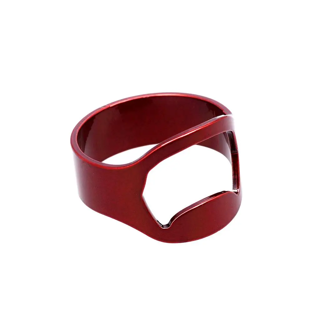 Versatile Stainless Steel Ring Beer Bottle Opener Men's Bike Ring Creative Bar Accessory for Party