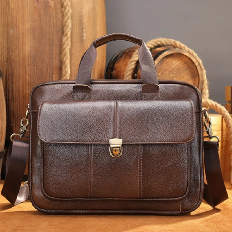 men's-genuine-leather-briefcase-vintage-large-capacity-business-laptop-top-handle-bag-for-office-commute-casual