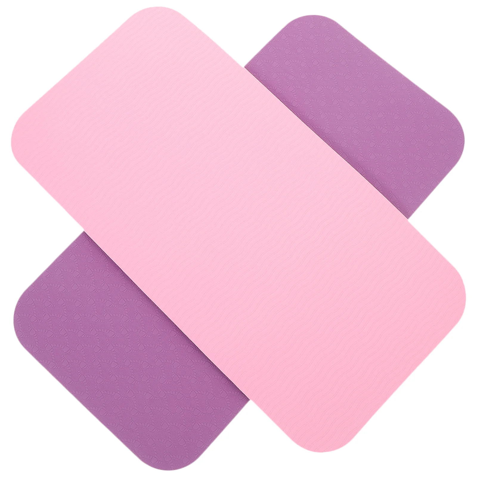 

Yoga Sitting Pad 2pcs Soft TPE Knee Cushions for Kneeling Exercise Elbow Arm Support Balance Training Fitness Mat Thick EVA