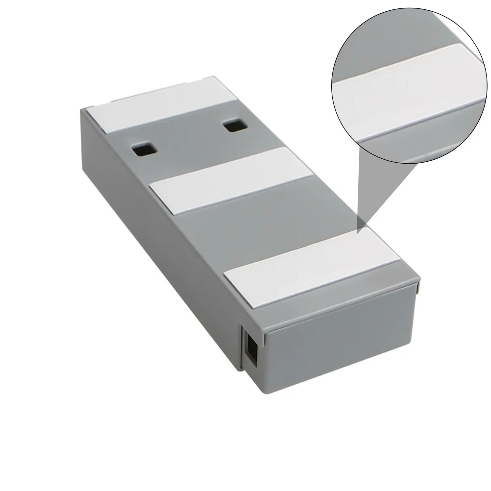 

2Pcs Self-Adhesive Hidden Storage Holder Plastic Drawer Type Desk Bottom Organizer Office Table Sundries Storage Box