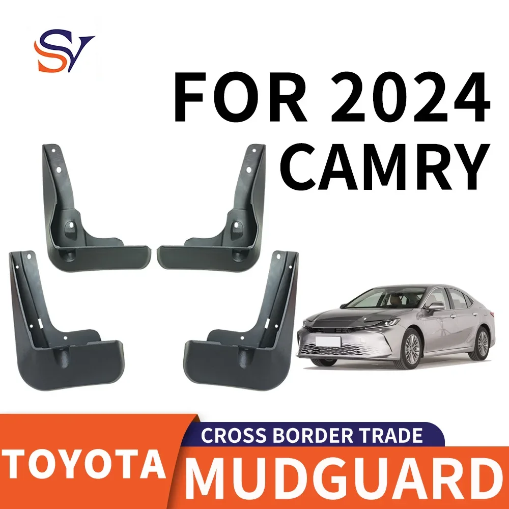 Suitable for 2024 Camry Camry car tire fender PP front and rear soft rubber material fender