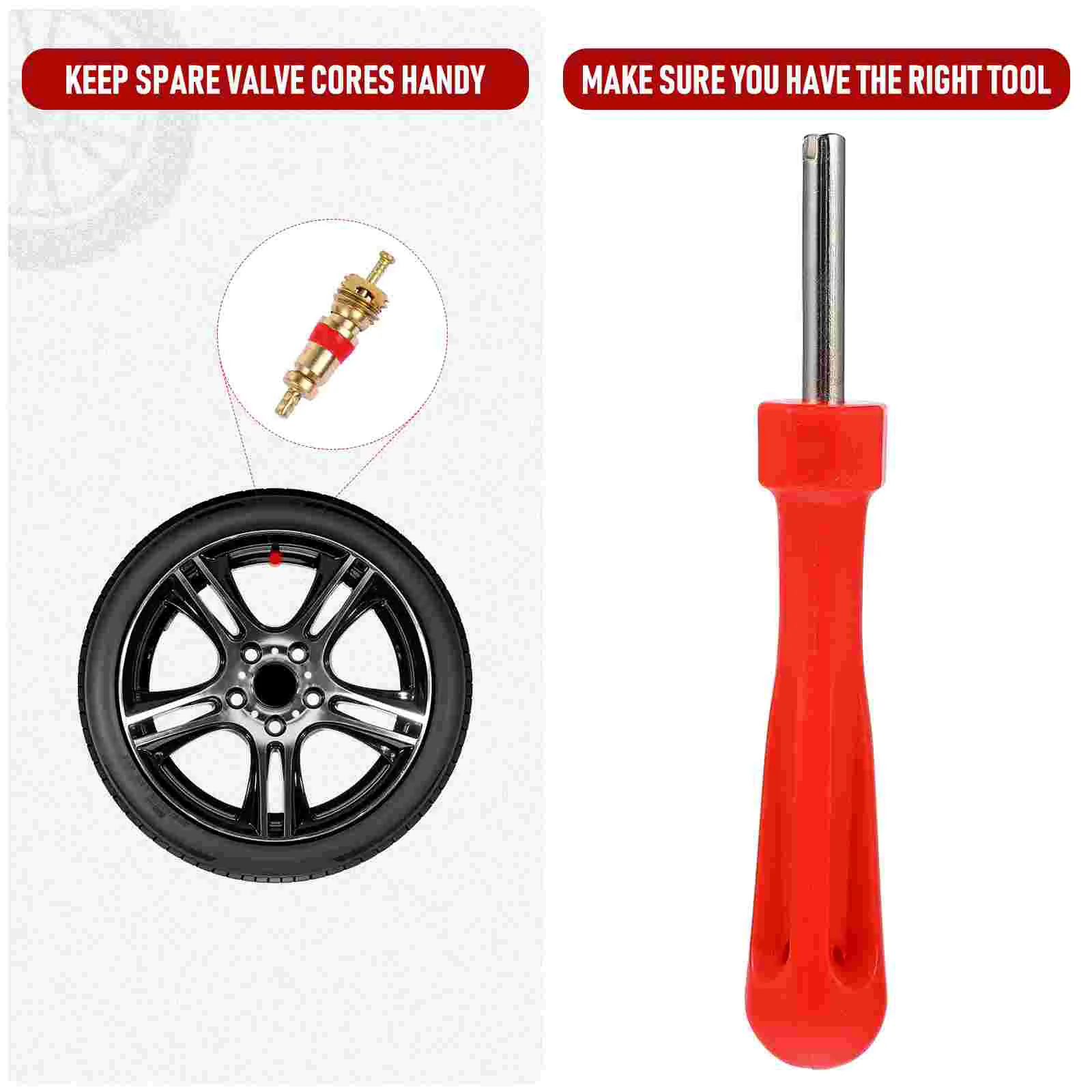 Tire Valve Stem Tool Vehicle Valves Installation Tyre Repair Tools Cores Care Spool Extractor Plug Remover