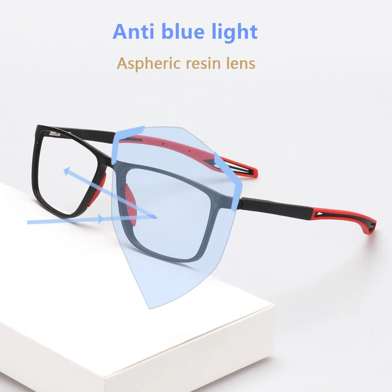TR90 Photochromic Eye Glasses Men Women Myopia Eyeglasses Finished Glasses Students Short Sight Eyewear 0 -0.5 -1 -1.25 -1.5 -6