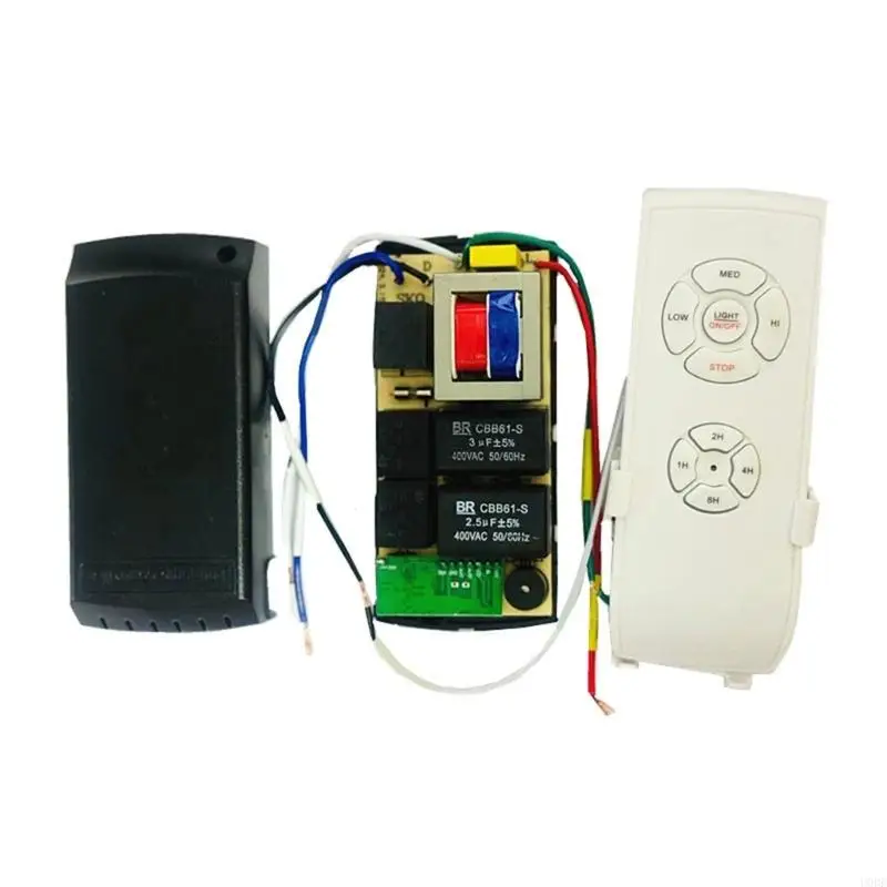 U0DE Потолочный вентилятор Свет пульт дистанционного управления переключателем беспроводной контроллер контроллер контроллер