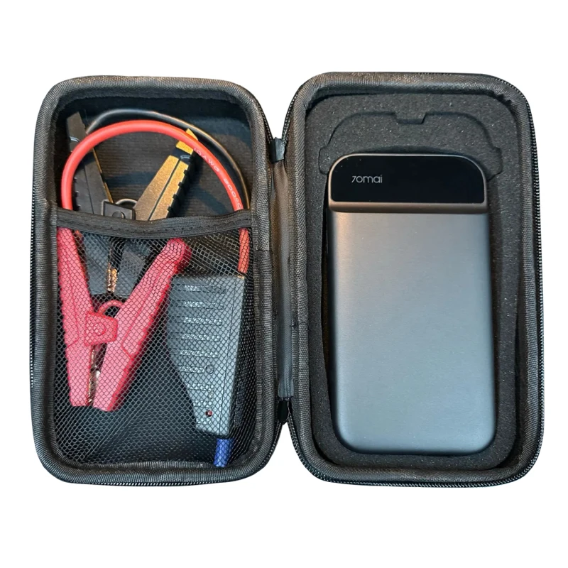Najnowsze etui podróżne z twardej pianki EVA do Baseus 12000mAh dla 70mai Car Jump Starter PS01 Power Bank 12V Auto Starting Device