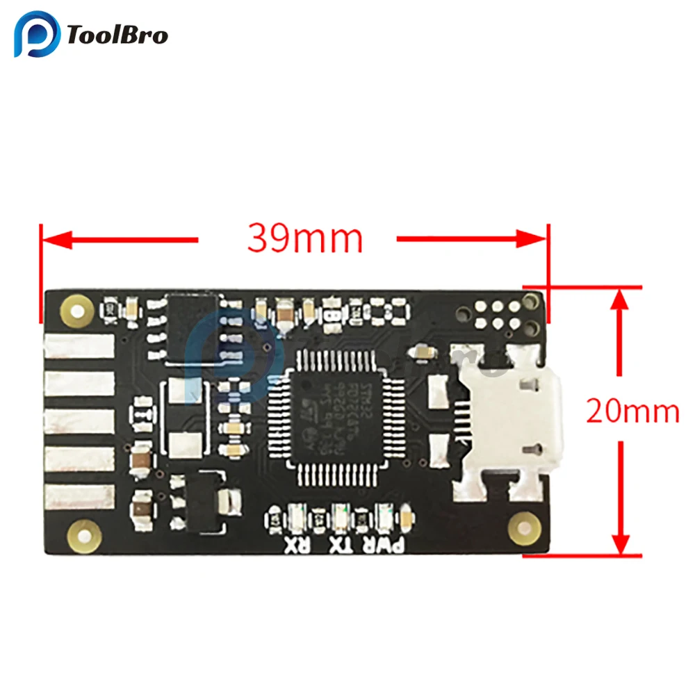 Candlelight USB to Can Module CAN Bus Analyzer CAN Debug Adapter LED Indicator for Open Source Cangaroo CAN Protocol Analysis