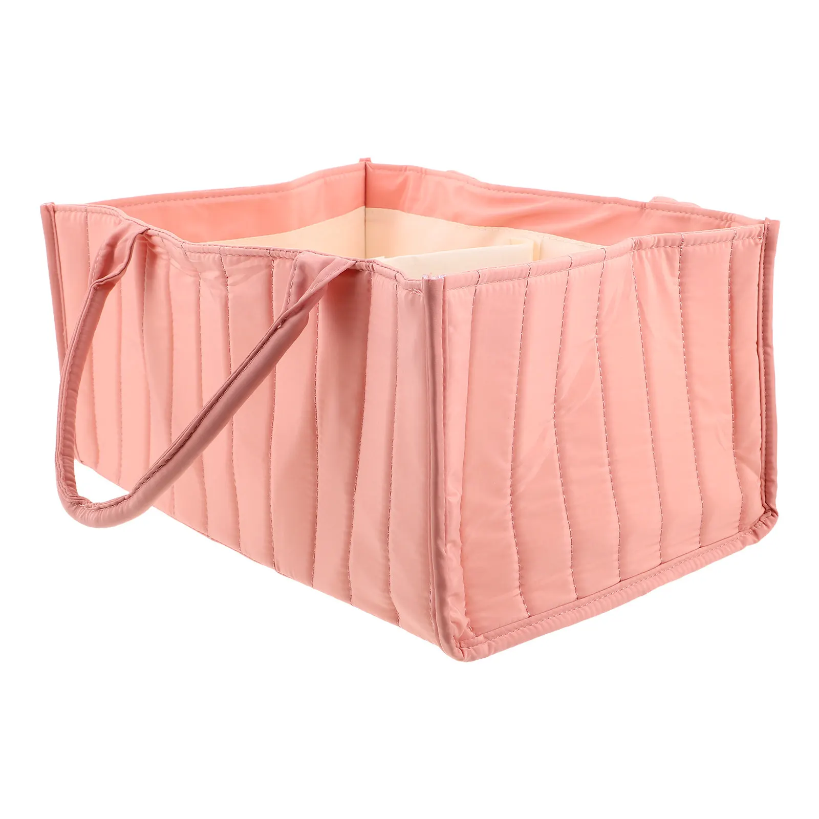 

1 Large Capacity Caddy Basket Portable Diaper Storage Bin Stroller Hanging Bag For Nursery Organizer Changing Table Baby Shower