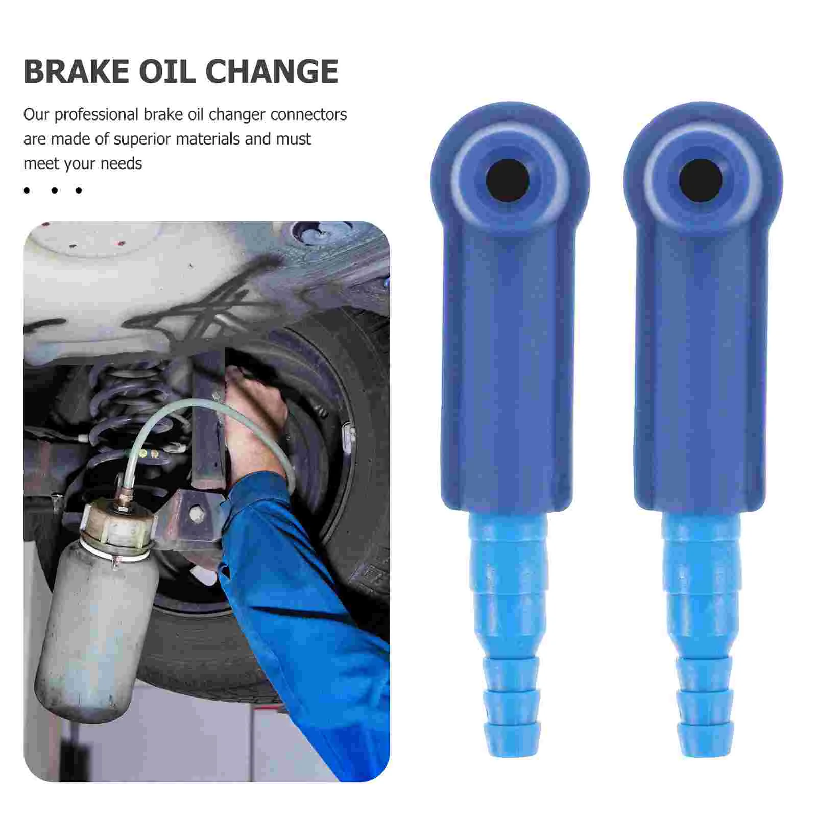 5 Pcs Suction Joint Brake Fluid Connector Automatic Brake Oil Pump Screw Connector Fluid Bleeder Car Accessories Parts Abs