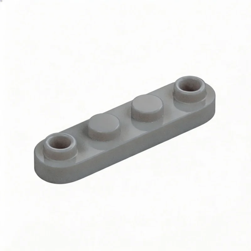20PCS PLATE 1X4, ROUNDED, NO. 1 Compatible with 77845 Round & Angles  Building Block Toys Accessories
