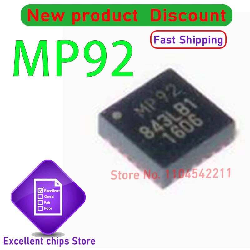 5PCS~20PCS/LOT MPU-9250 MPU9250 MP92 QFN-24 New original