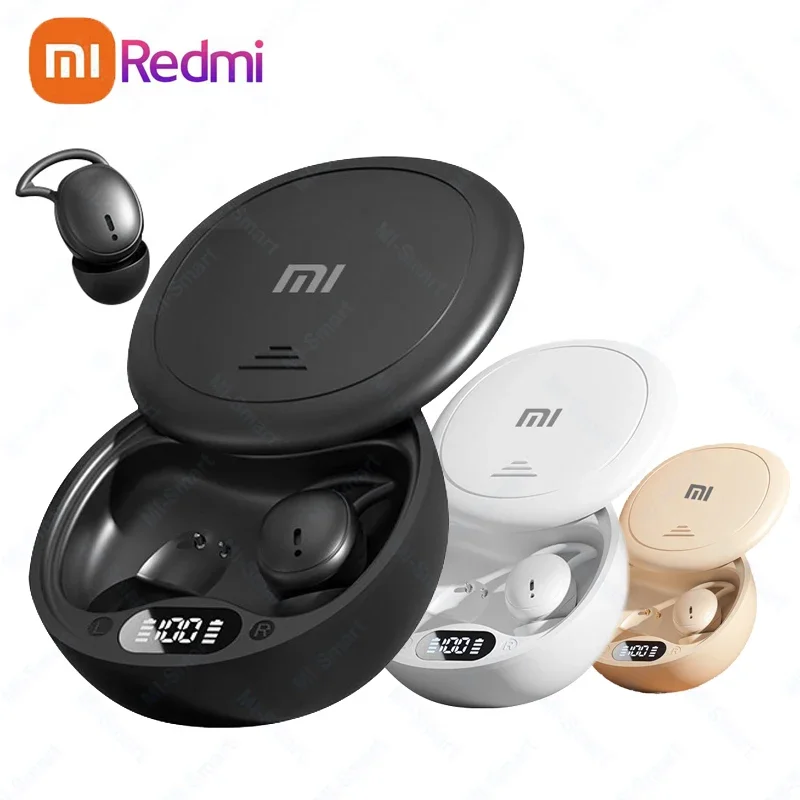 سماعات أذن Xiaomi Redmi Sleep اللاسلكية بلوتوث 5.4 داخل الأذن ستيريو غير مرئية سماعات إلغاء الضوضاء مع ميكروفون #1