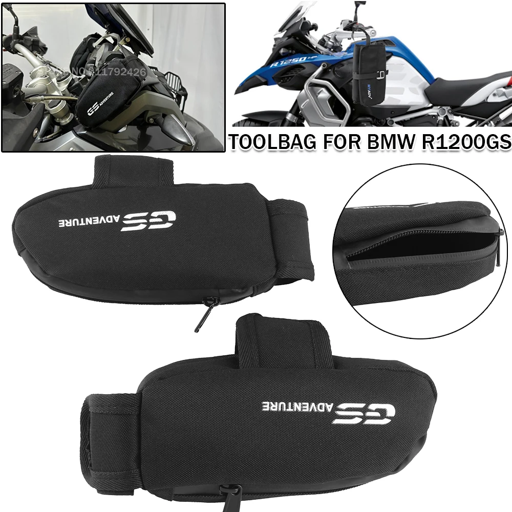 Motorcycle Portable Toolbag Side Windshield Fairing Storage Tool Bags For BMW R1200GS ADV LC R1250GS Adventure GS1200 R1250GSA