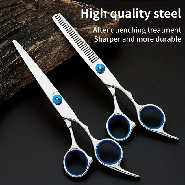 Hairdressing Scissors Stainless Steel Professional Hairdressing Scissors Cutting Thinning Scissors Barber Shear Home Salon 2