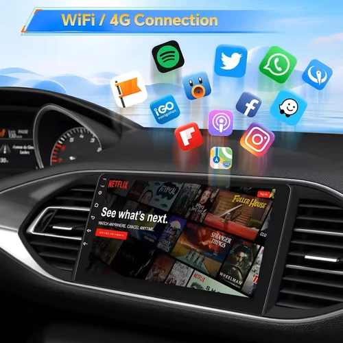 Imagen 2 del producto Android 15 2K Carplay para MG ZS 2014 - 2021 Radio de coche reproductor de vídeo Multimedia estéreo BT 4G WIFI GPS navegación DVD unidad principal