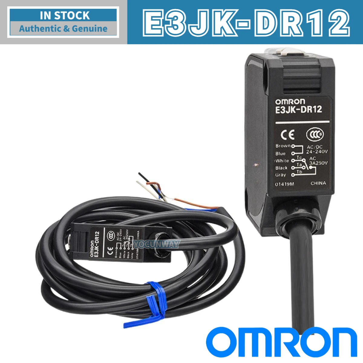 OMRON Authentieke originele foto-elektrische sensorschakelaar E3JK-serie - DN11 DN12 DP11 DP12 DR11 RN11 RN12 RP11 RP12 RR11 TR11 TP12