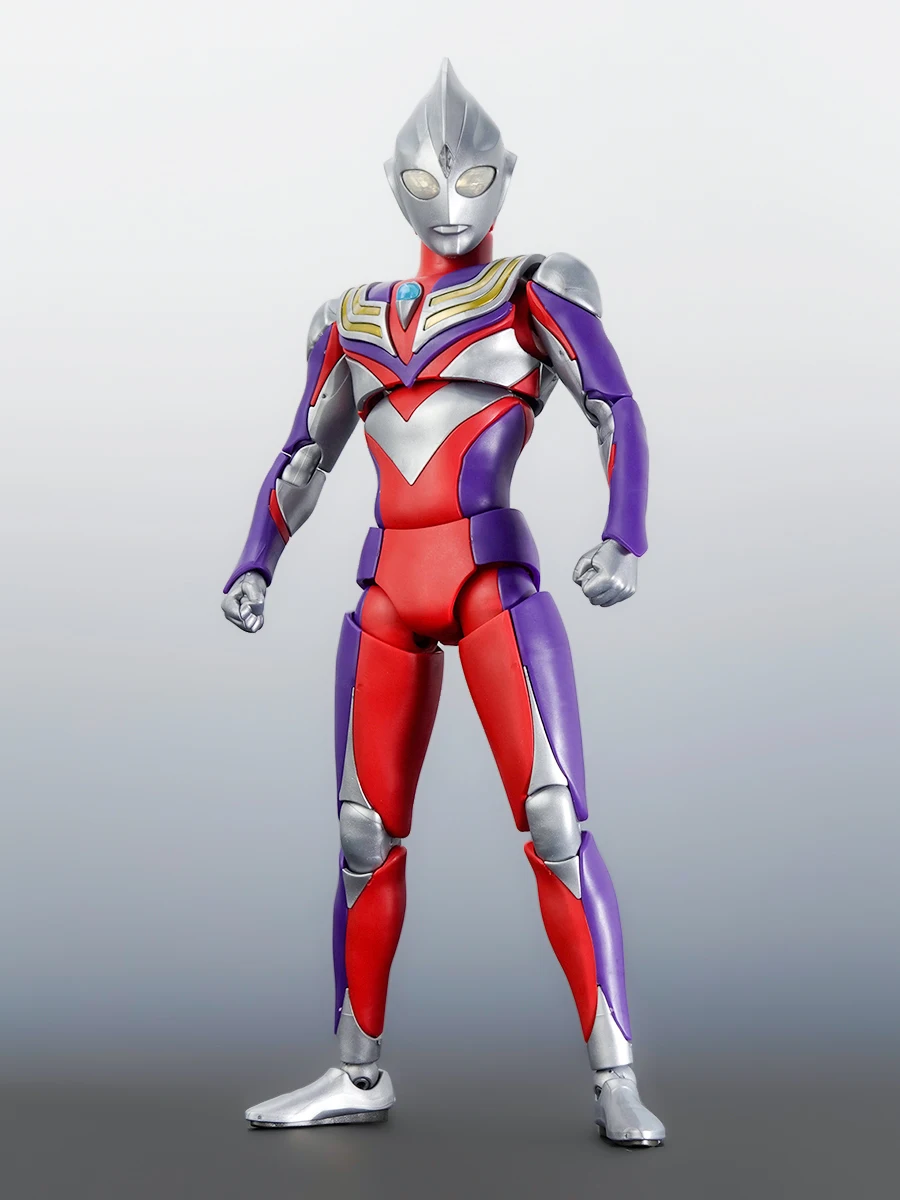 In Stock BANDAI FRS Ultraman Tiga MULTI TYPE Assembly Model Anime Action Figures Model Toy Collection Figure-rise Standard