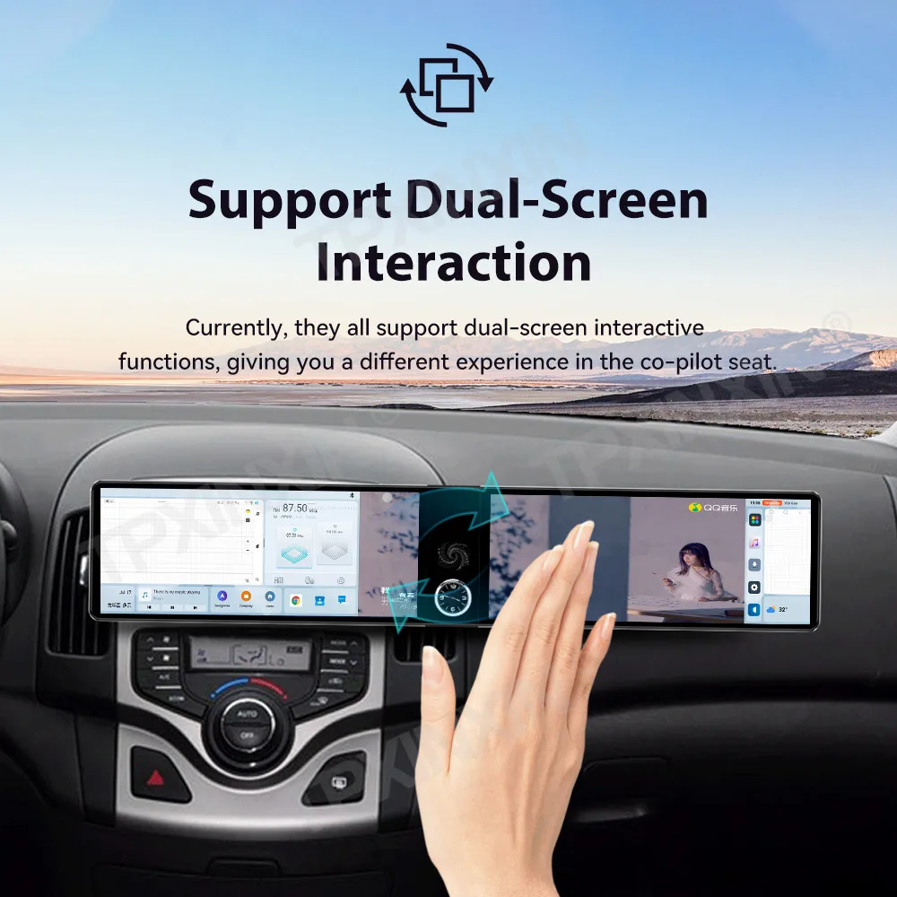 Android Auto Carplay For Hyundai I30 2006-2012 Car Radio GPS Navigation Passenger Stereo Multimedia Player DSP 24.6