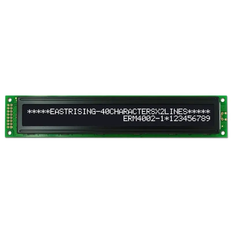 For Arduino Compatible 40X2 I2C LCD Display Module Black High Contrast Code Character Screen
