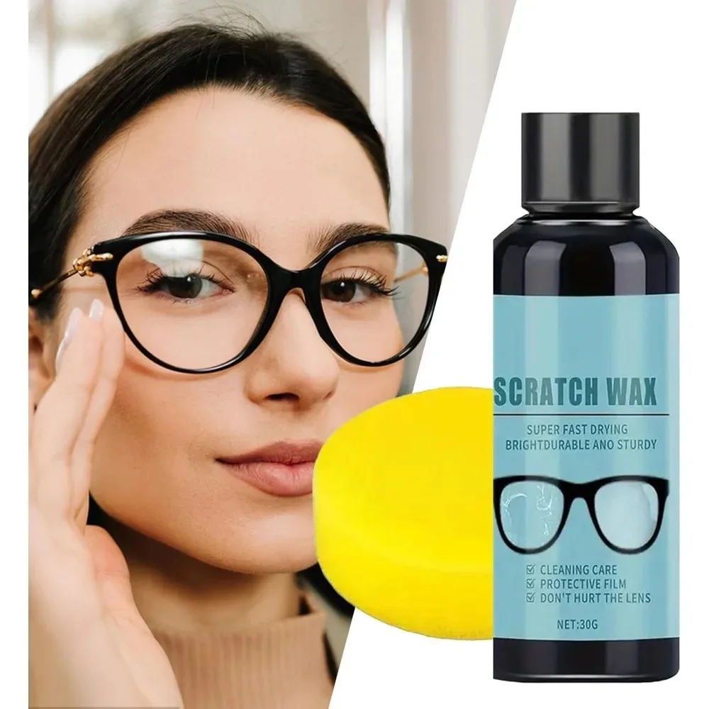 For Eyeglasses Repair Kit Fixes Scratches Smudges Restores Clarity Smooth Surface Anti Fingerprint Coating Glass Resin Lenses