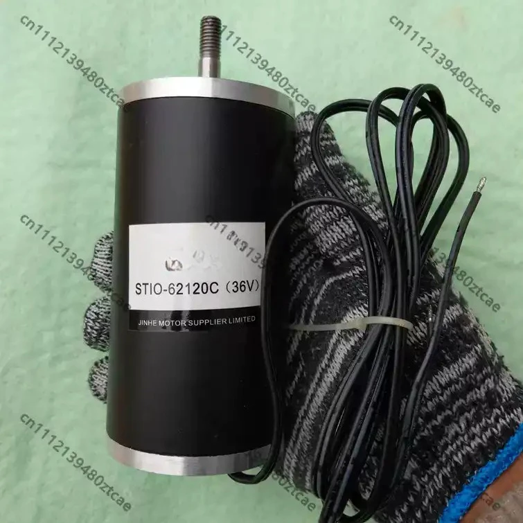 12V 24V 36V spindle motor, DC permanent magnet brushed high-power motor, converted to generator push rod high-speed motor