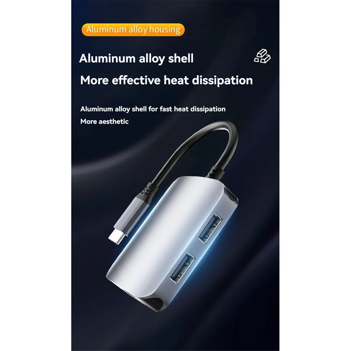 

Новый адаптер USB-концентратора 6 в 1, тип C 3.0, совместимая карта SD TF PD, быстрое зарядное устройство, разветвитель USB-док-станций, концентратор