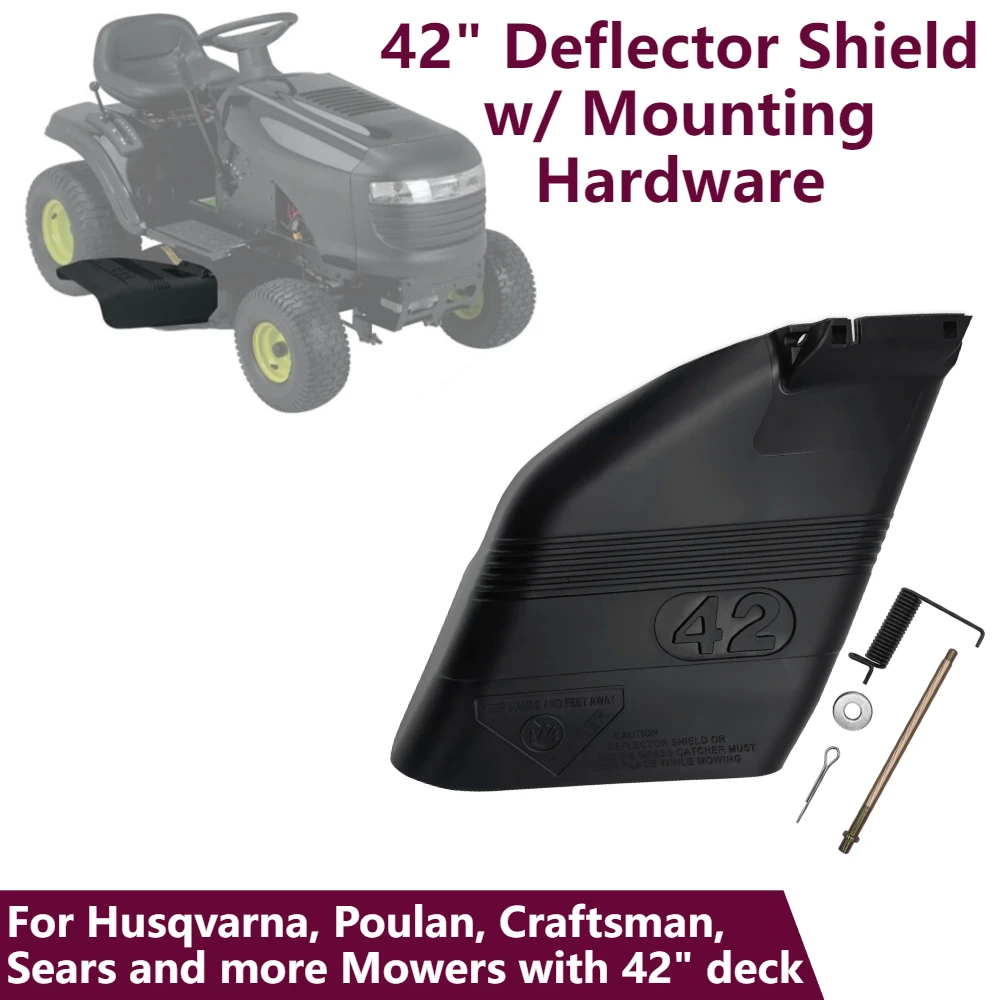 

42-дюймовый дефлектор с комплектом монтажного оборудования 130968 532130968, подходит для мастера Husqvarna