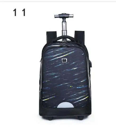 Imagem -06 - Mochila de Viagem com Rodas Grandes Bolsa para Viagem com Rodas Escolar para Adolescentes Mochila de Rodas Bolsas para Viagem