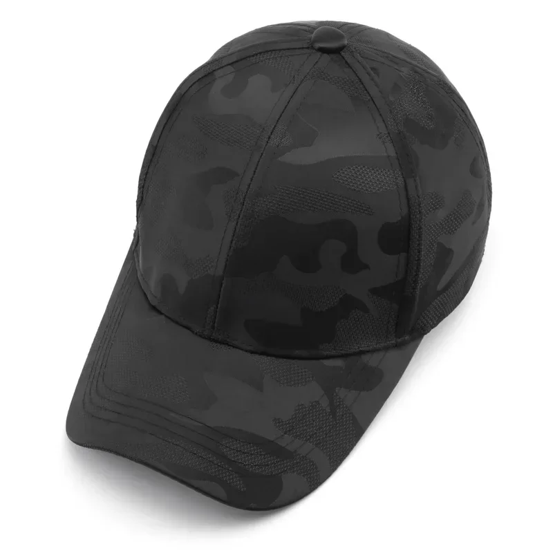 New Fashion Adjustable Baseball Cap Unisex Camouflage Camo Black Cap Casquette Hat Men Women Casual Desert Hat