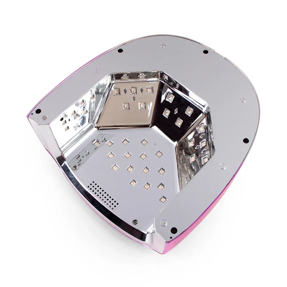 15600mAh โคมไฟเล็บแบบชาร์จไฟได้ 96W แสงสีแดงเครื่องเป่าเล็บเล็บแสงเล็บไร้สาย UV หลอดไฟ LED