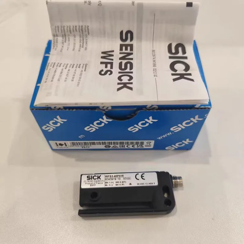 WFS3-40P415 Brand new original SICK slot type electric eye labeling machine label sensor, welcome to consult