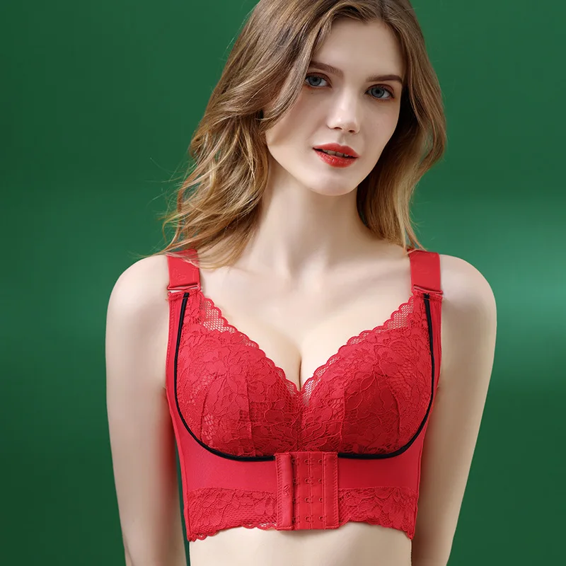Women Bra Bralette Push Up Bra Sexy Lingerie CD Cup Plus Size Bra Luxury Nobility Bra Front Open 2024 Fashion Bras for Women