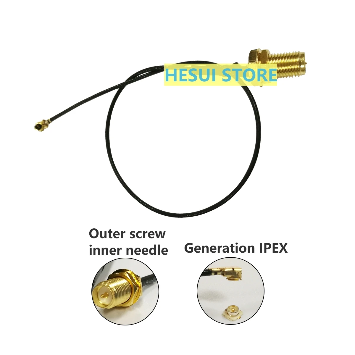 Ipex to sma cable transfer line WIFI antenna extension line sma female head external thread inner needle jumper