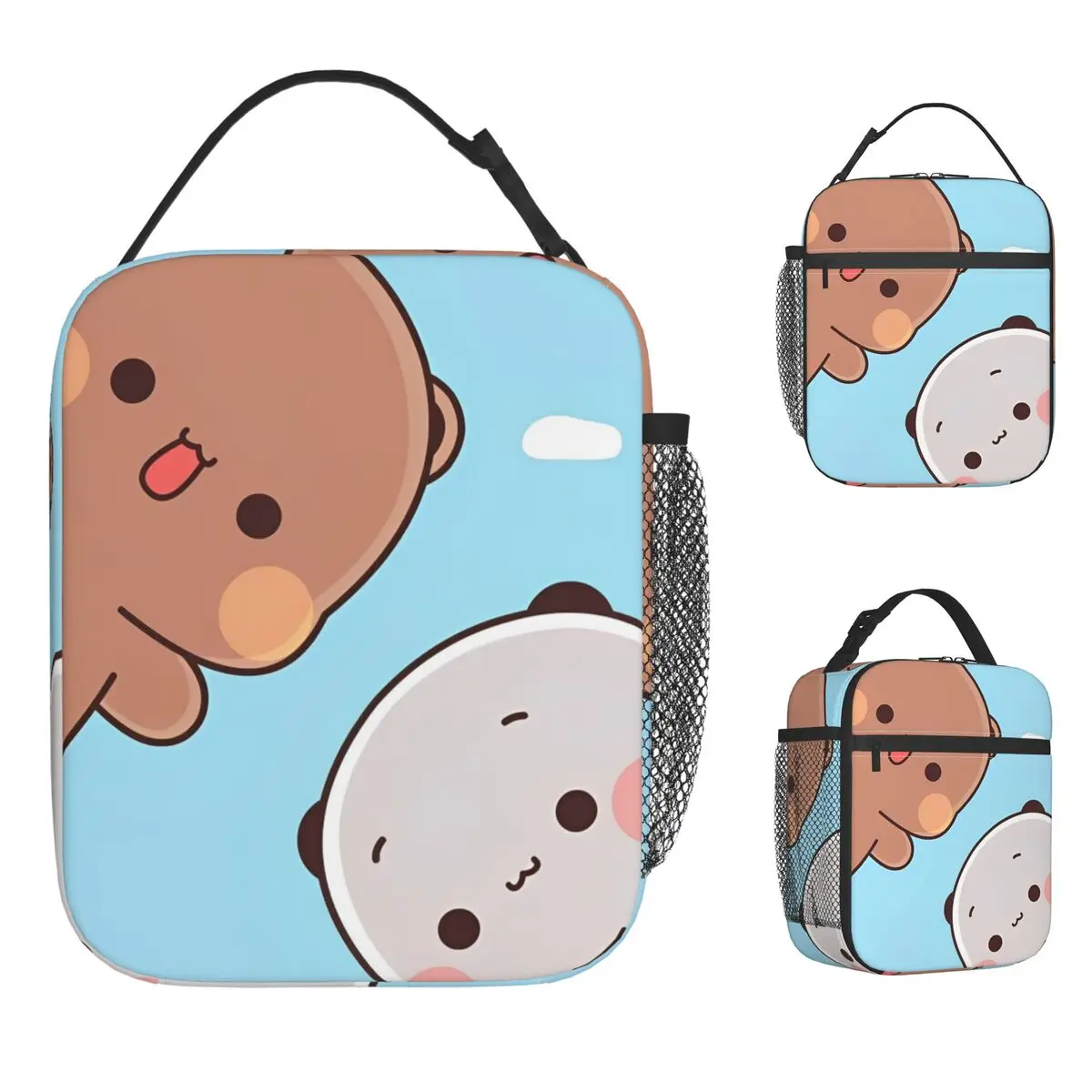 Bubu و Dudu سلسلة الغداء حقيبة للطفل طباعة علب الاغذية الترفيه السفر حقيبة للحفاظ على البرودة المحمولة مقاوم للماء أكياس الغداء الحرارية