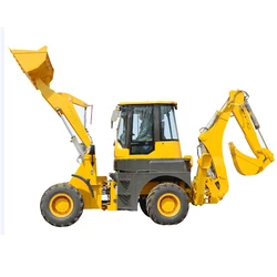 Mini Mini Wheel Loader com Digger, China Fabricante Euro 5, para Venda