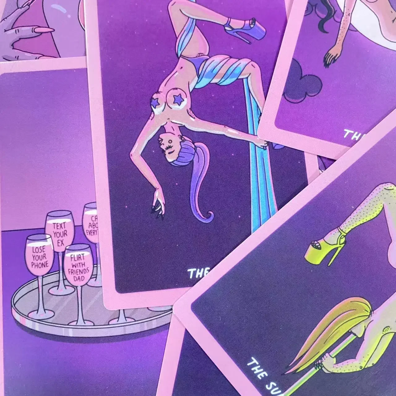 12*7 cm Exotic Cancer Tarot