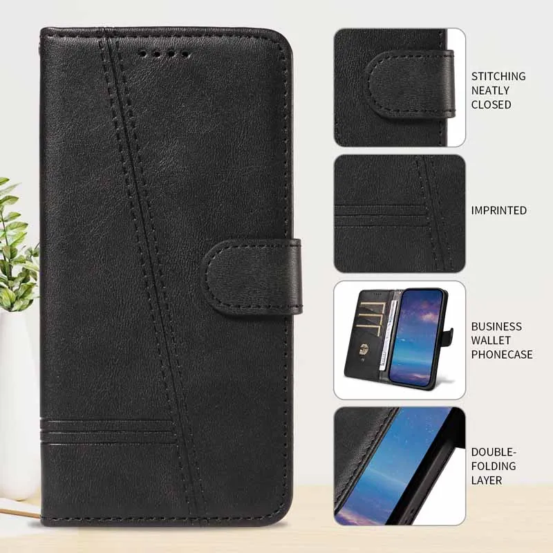 Leather Case For Samsung Galaxy A05 A05S A04 A04S A04E A02S A03S A03 Core M12 M22 4G M32 M54 M23 M15 M55 5G Flip Wallet Cover