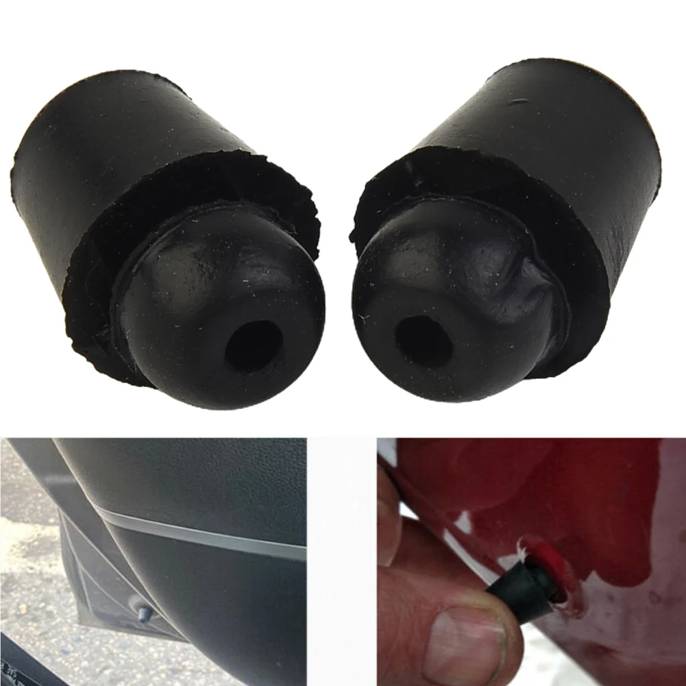 For Hyundai Door Dampers Buffer Parts Reliable Replacement 2Pcs Black For Hyundai BMW Pad Rubber Stop Brand New