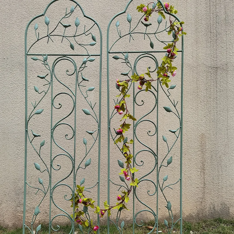 

Wrought iron bird insert climbing vine flower stand climbing frame plant