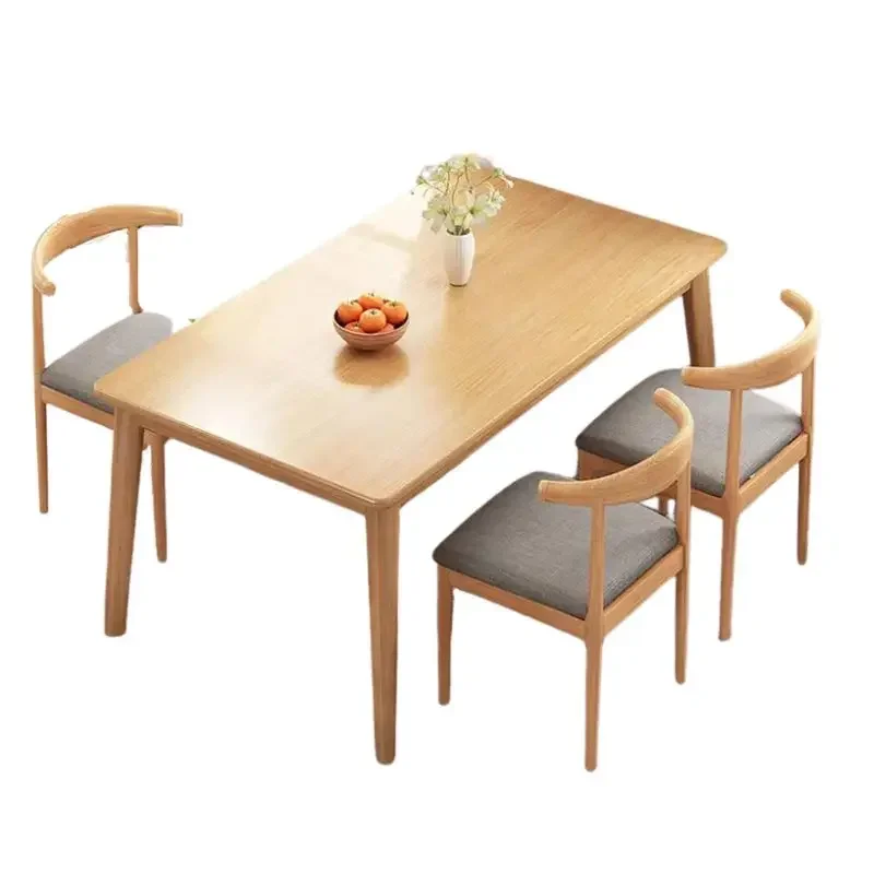 Vase Living Dining Table Modern Rectangle Waterproof Coffee Dining Table Nordic Minimalist Craft Essttisch Lounge Furniture