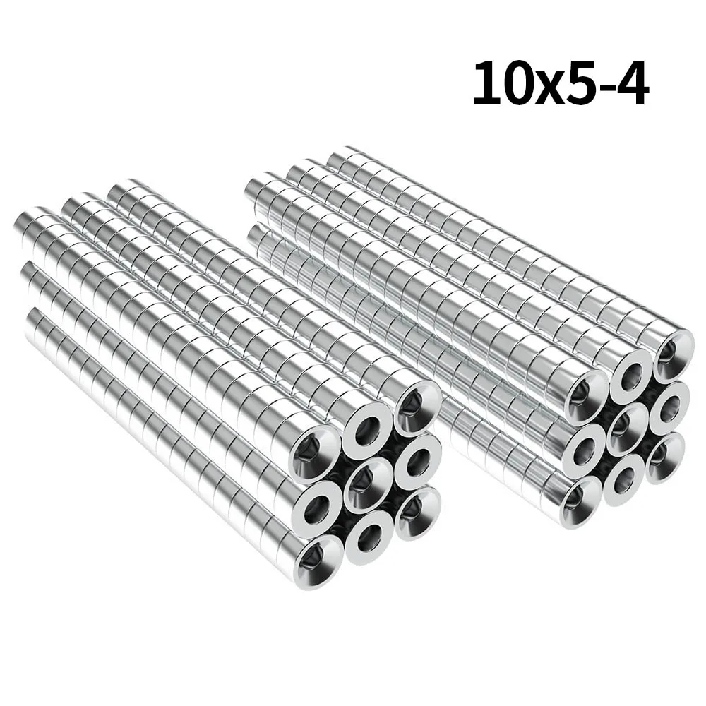 

10x5-4mm N35 Super Strong Neodymium Magnet Round with holes NdfeB Powerful Permanent Magnetic imanes Refrigerator Magnets