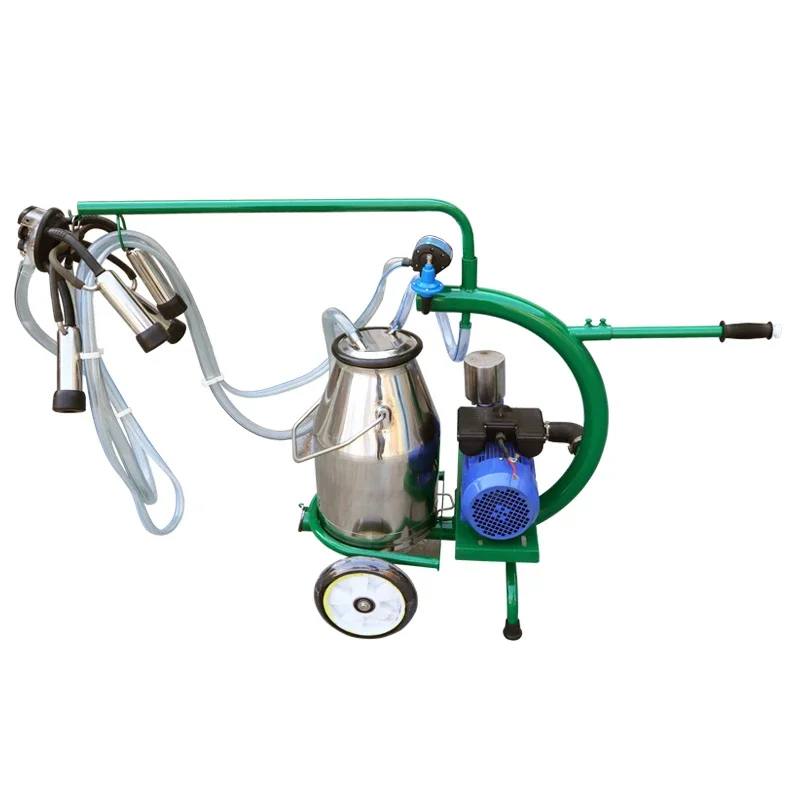 

Dry Type Pump Portable Single Bucket Cow Milking Machine For Sale