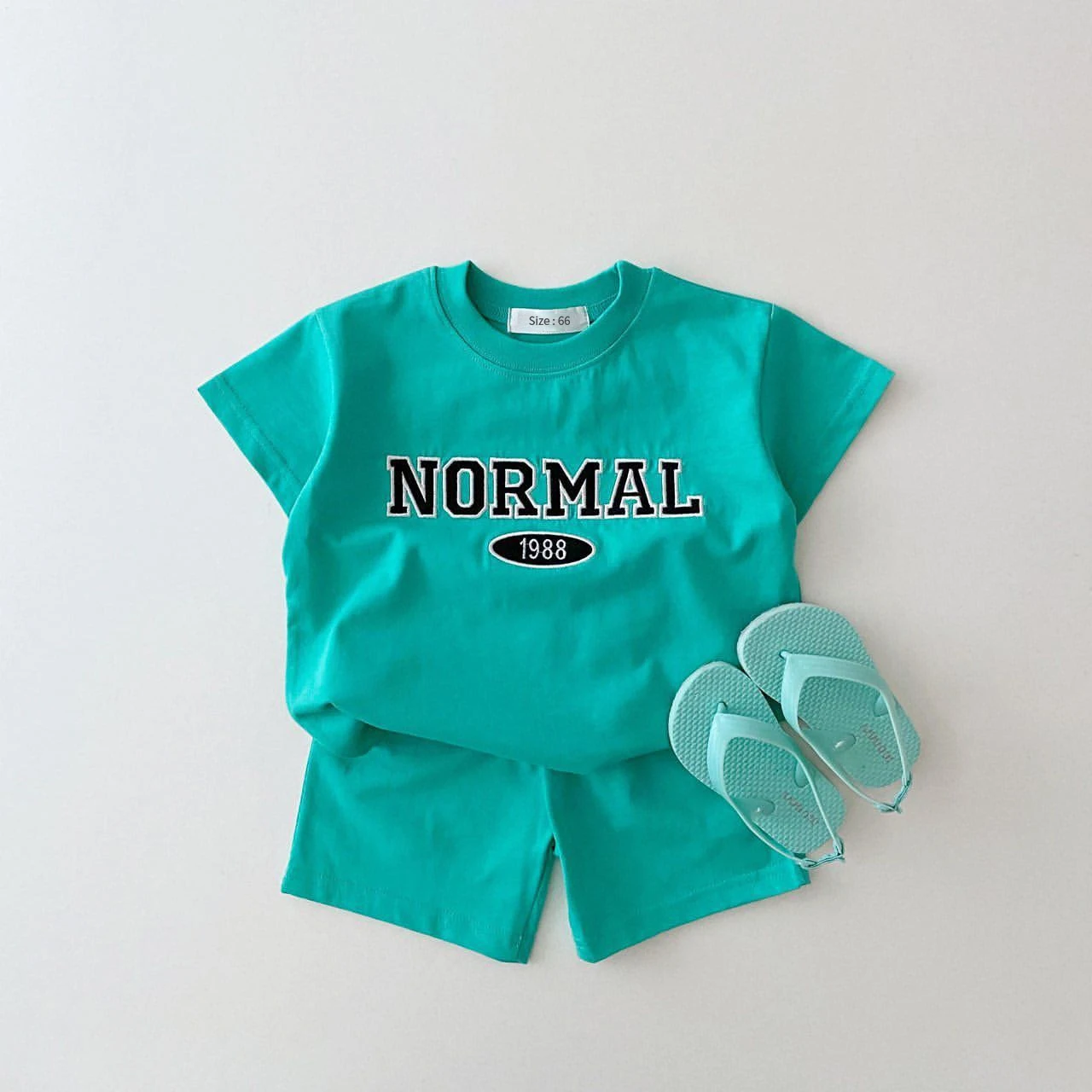 Baby Girls Boys Outfit Suit Cotton Embroidery Children Clothes Set Toddler Sports Tshirt Kids Tops Shorts Pants 2Pcs Set Summer