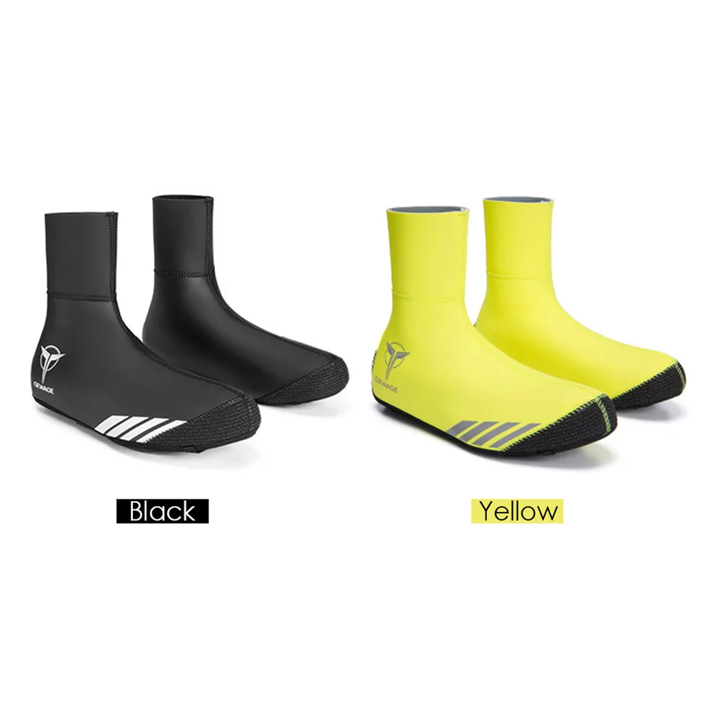 Cubiertas impermeables para zapatos de bicicleta, Protector de zapatos de PU para ciclismo de montaña y carretera